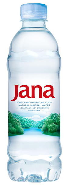Jana prirodna mineralna negazirana voda, boca 0,5 l